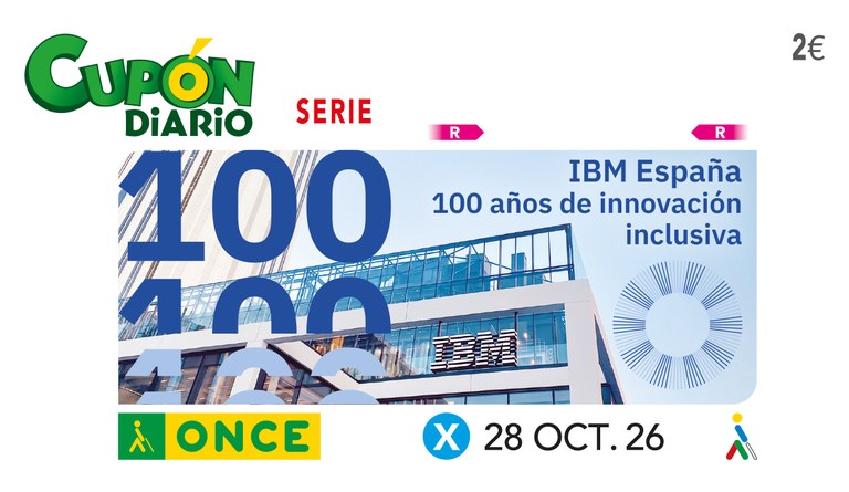 Acto de presentación del cupón dedicado al 'Centenario de IBM'