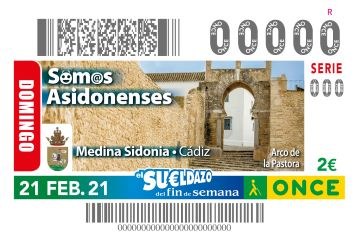 Presentación cupón gentilicios - Medina Sidonia