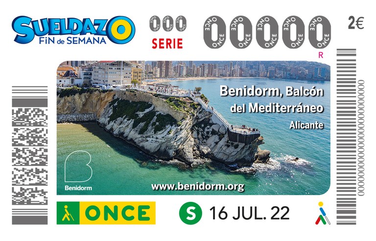 (Alicante) Acto presentación cupón" Benidorm, Balcón del Mediterráneo"