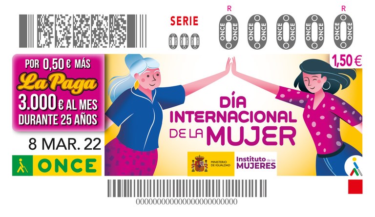 Murcia. Presentación Cupón Dia Internacional de la Mujer