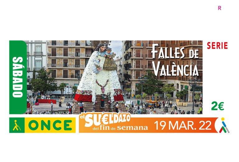 Valencia. Presentación del Cupón dedicado a las Fallas.
