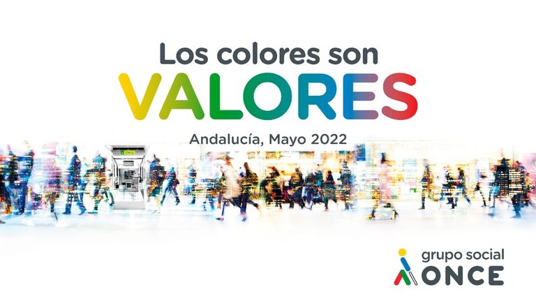 Inauguración de la "Semana de la ONCE - Los colores son Valores" en Sevilla