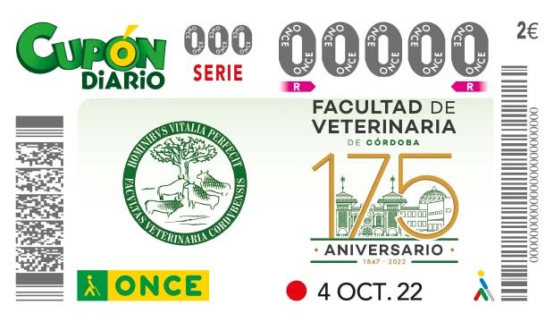 Presentación cupón dedicado al "175 aniversario de la Facultad de Veterinaria de Córdoba"