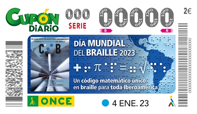 Presentación Cupón Dia Mundial del Braille