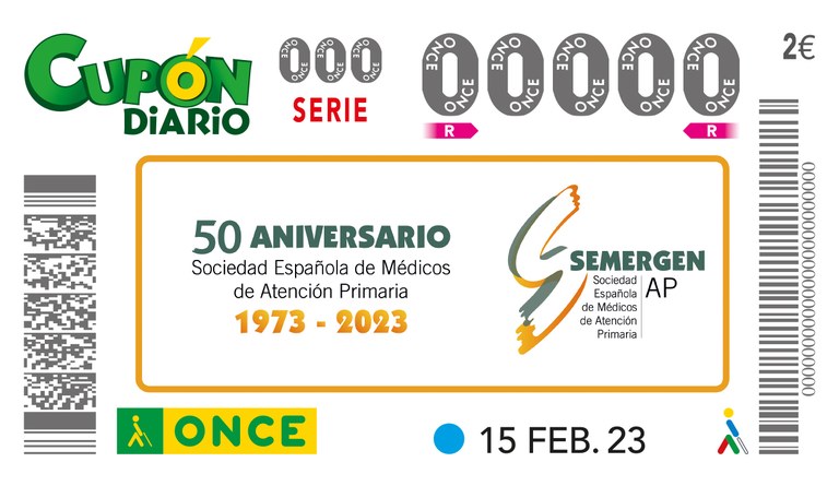 Presentación del cupón dedicado al 50 Aniversario de la Sociedad Española de Médicos de Atención Primaria