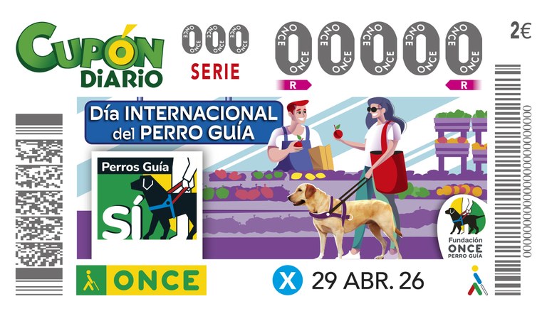 Presentación de cupón: Día Internacional del Perro Guía