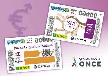 Imagen del cupón dedicado al 'Día de la Igualdad salarial'