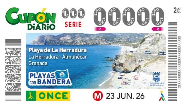 Presentación cupón “Playas con Bandera, Playa de la Herradura"