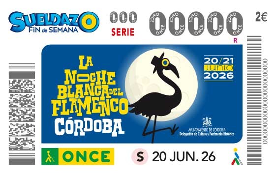 Presentación cupón dedicado a "La Noche Blanca del Flamenco”, Córdoba