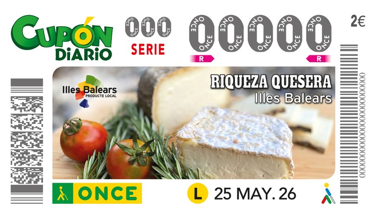 Presentación del Cupón "RIQUEZA QUESERA DE LAS ISLAS BALEARES" "