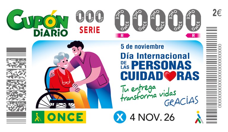 Imagen cupón Dia internacional de las personas cuidadoras