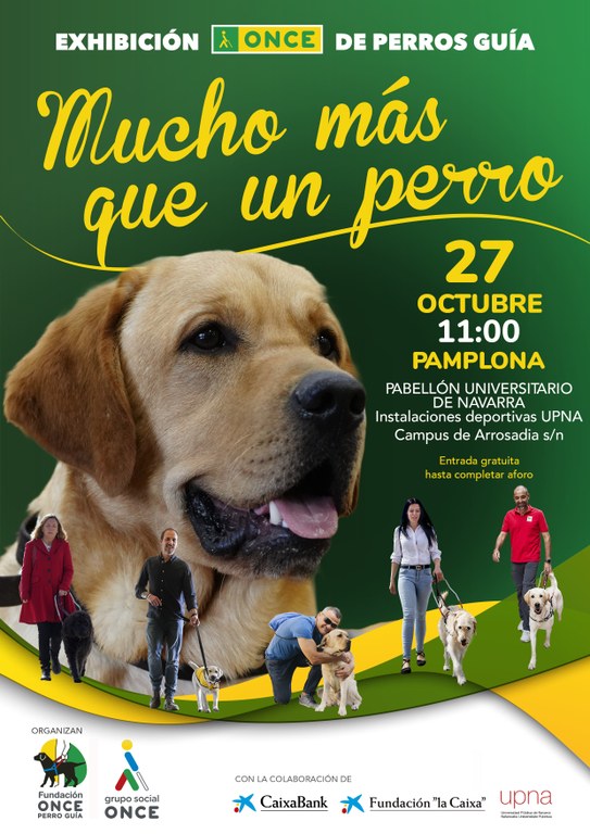 Imagen "Exhibición de la Fundación ONCE de perro guía"