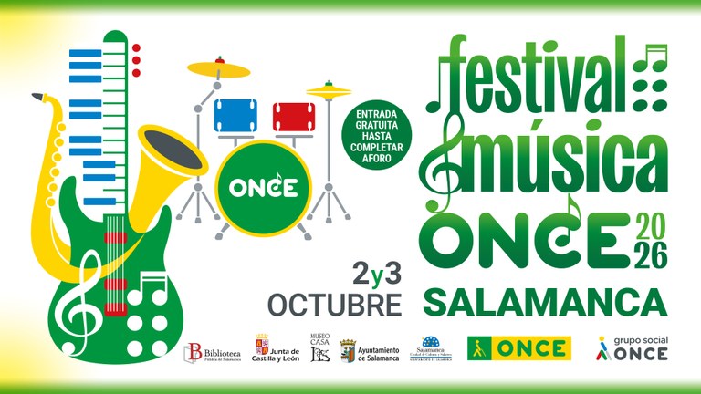Presentación del Festival de música de la ONCE